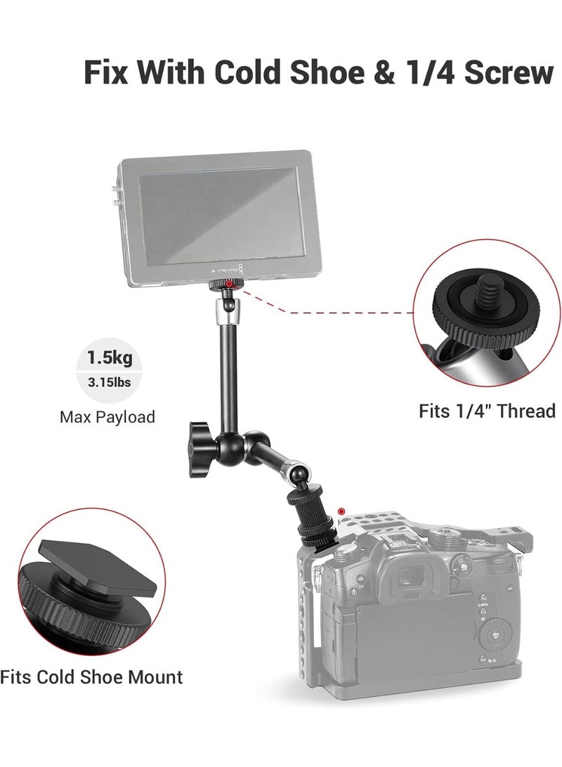 SmallRig 275mm Articulating Rosette Arm with 1,4 thread for Monitor Max 2.8Kg - Image 3